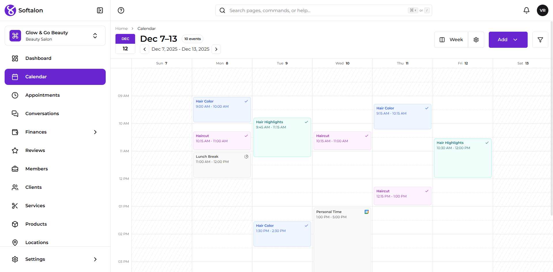 Calendar & Scheduling